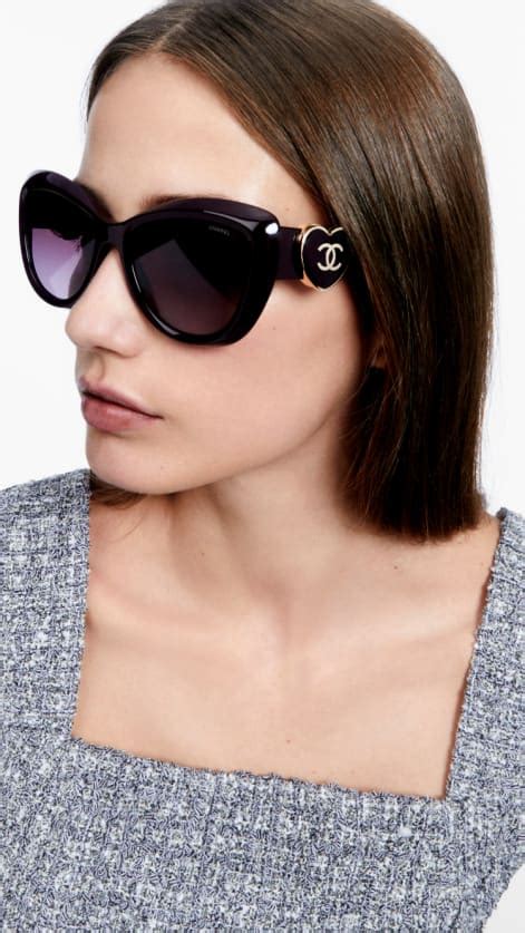 chanel outlet sunglasses|chanel sunglasses with clear sides.